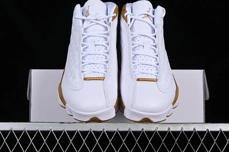All categories Air Jordan Jordan series basketball shoes Air Jordan 13 pure original Air Jordan 13 Retro "Wheat" AJ13 Joe 13 wheat brown real carbon real cat eye 414571-171
